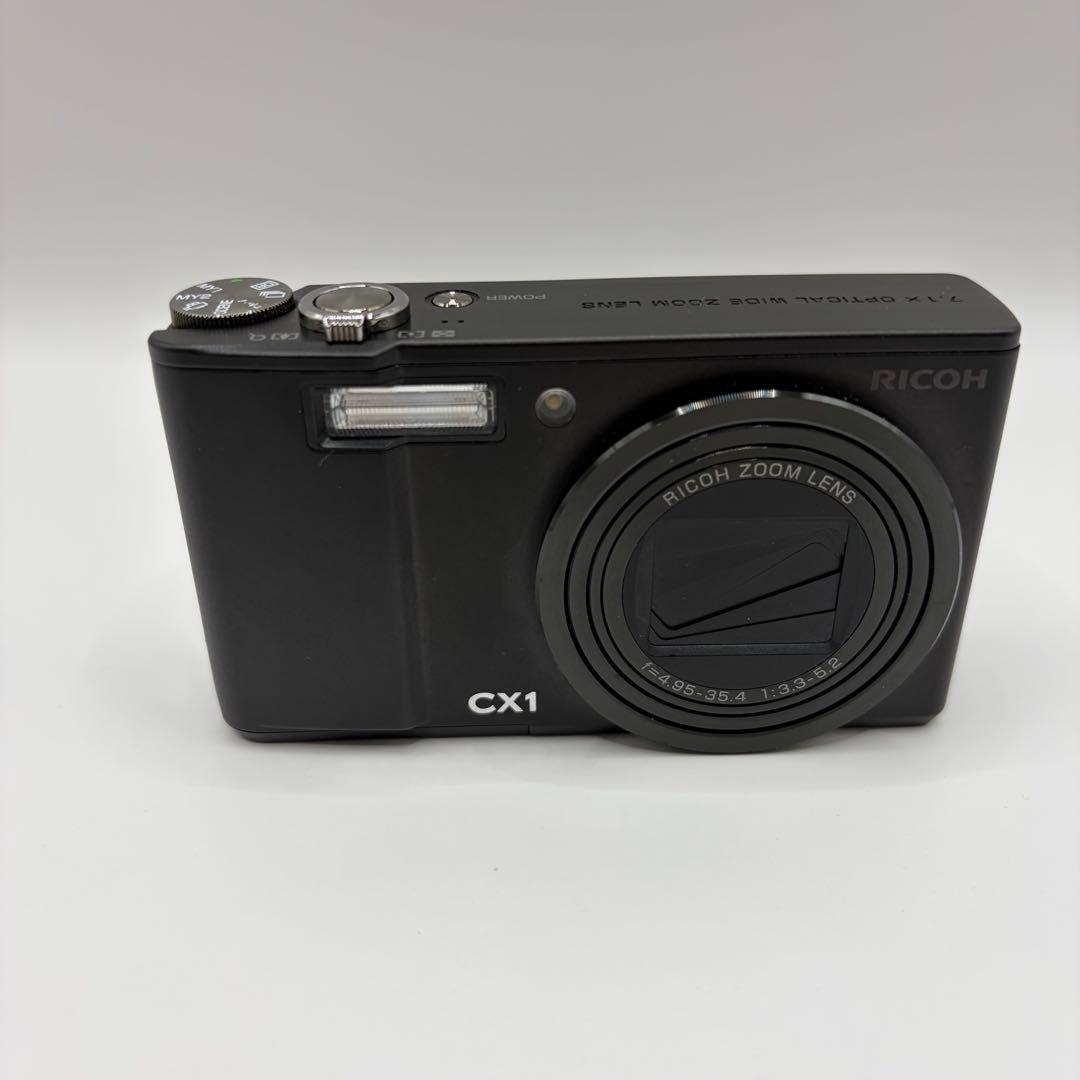 ハコ【美品】RICOH CX1 デジタルカメラ コンデジ 動作品