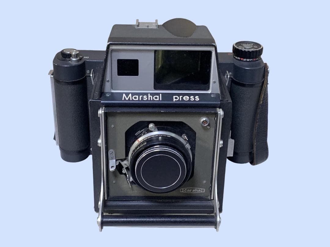 フィルムカメラ M9778 MARSHAL PRESS NIKKOR-Q 105mm F3.5