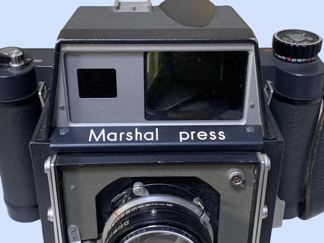 フィルムカメラ M9778 MARSHAL PRESS NIKKOR-Q 105mm F3.5
