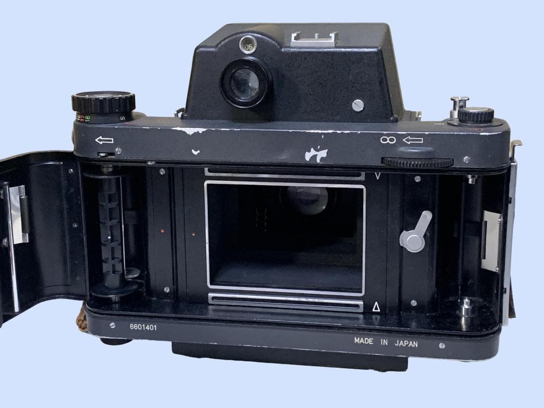 フィルムカメラ M9778 MARSHAL PRESS NIKKOR-Q 105mm F3.5