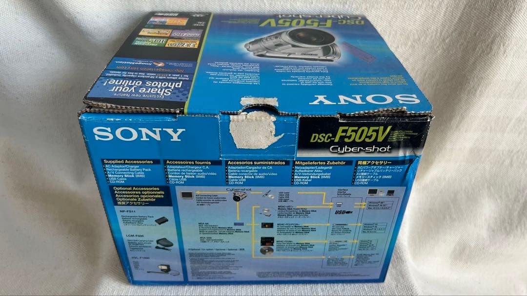 最終価格【希少品】SONY DSC-F505V Cyber-shot〈未使用〉