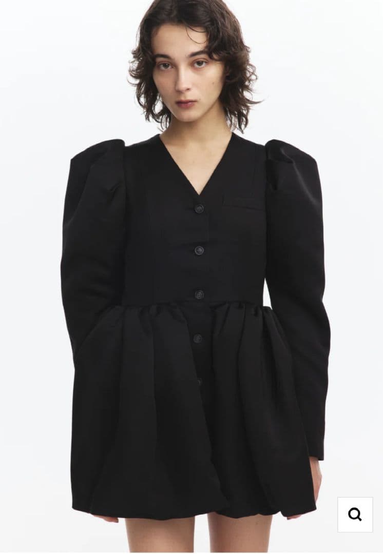 【正規品】 Bibiy DOROTHY PUFF DRESS BLACK
