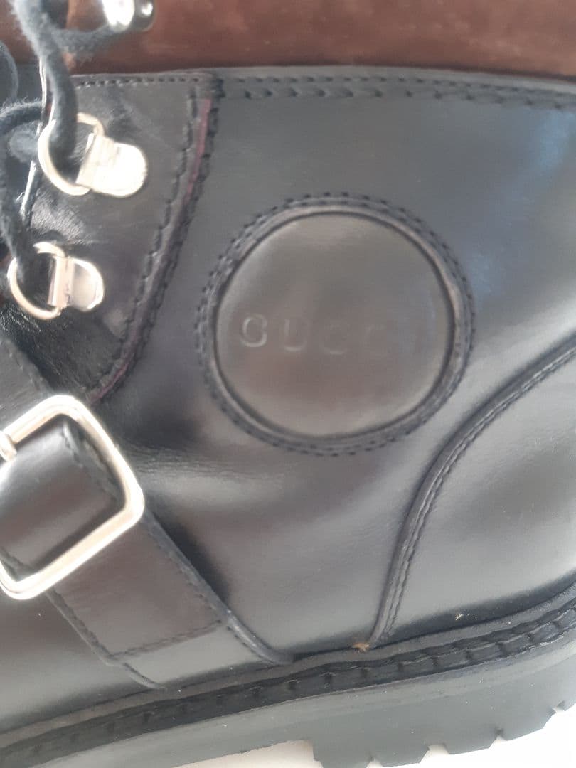 お値下げしました！　GUCCI　レースアップブーツ