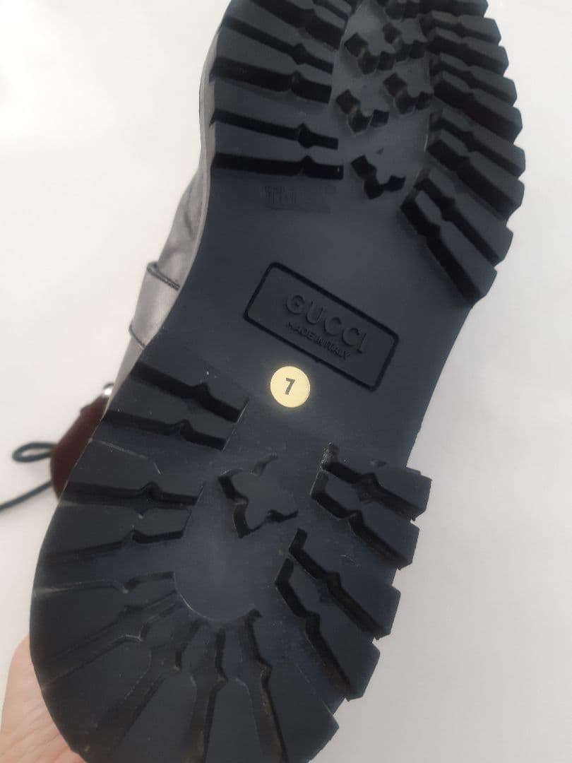 お値下げしました！　GUCCI　レースアップブーツ