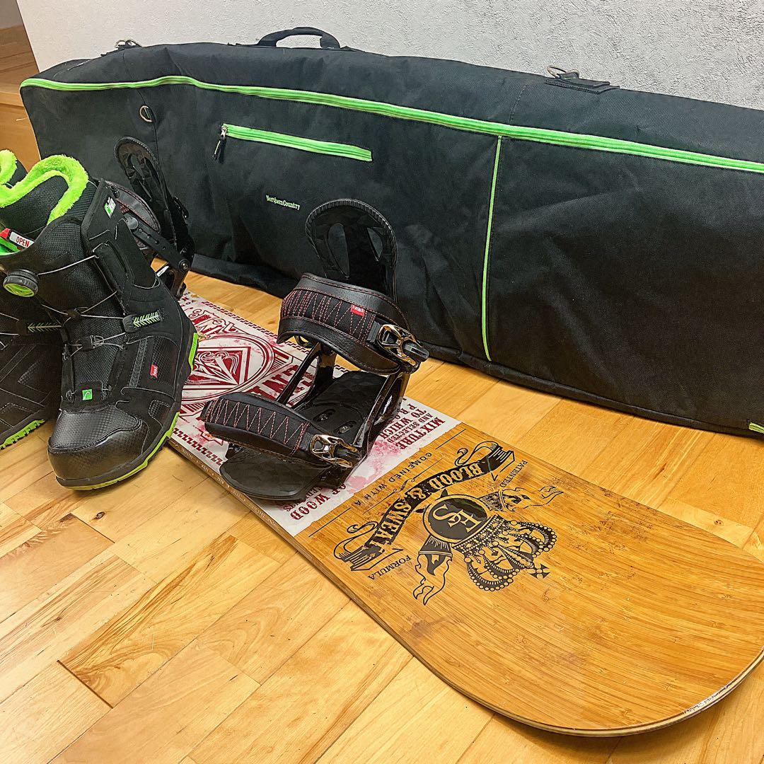 エンデバー　ネクス　スノーボード159cm × HEAD BOA 28.5㎝