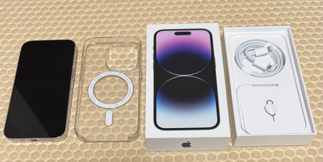 iPhone 14 Pro 128GB SIMフリー シルバー 本体一式