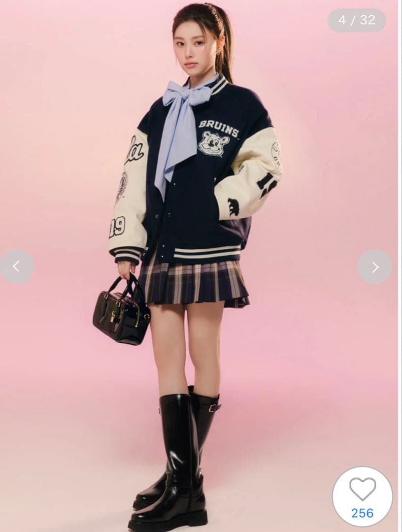 SNIDEL ボウタイドッキングニットプルオーバー