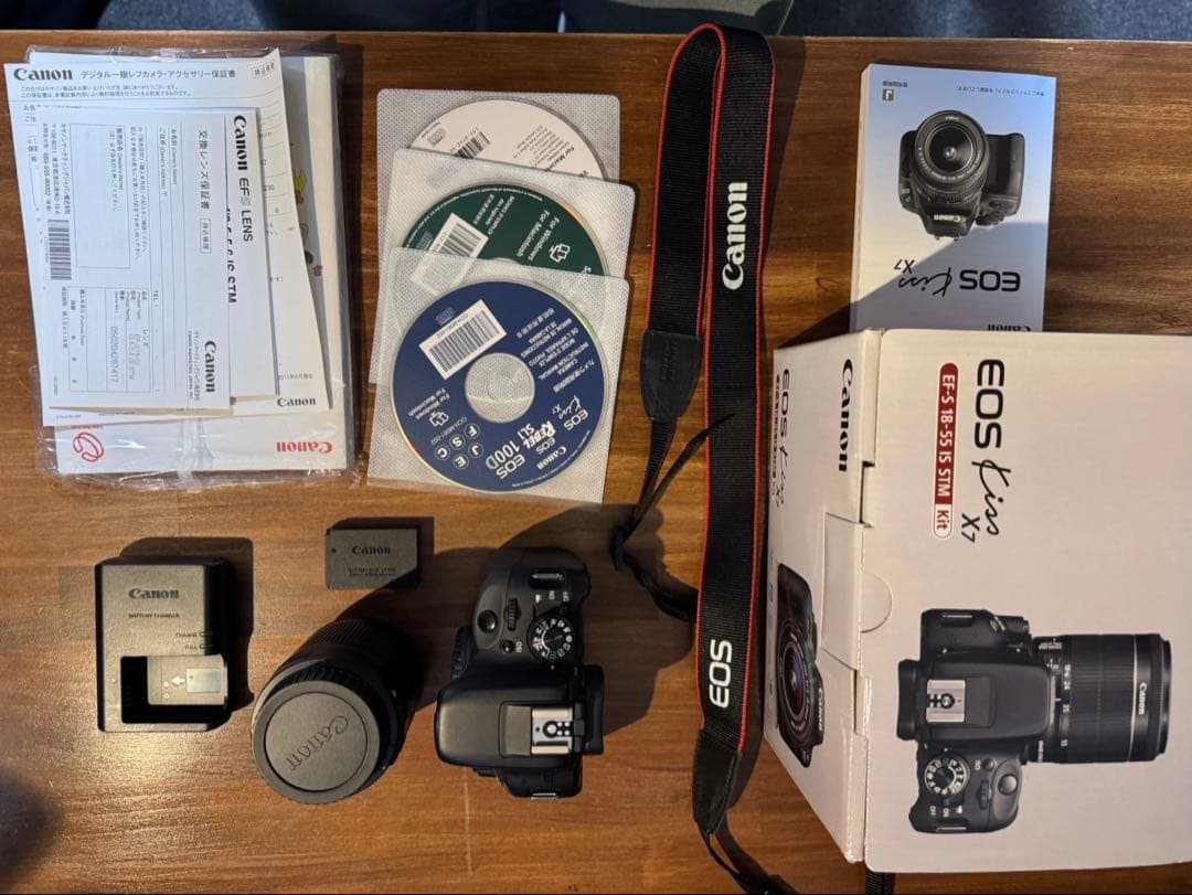 Canon デジタル一眼レフカメラ EOS Kiss X7 レンズキット