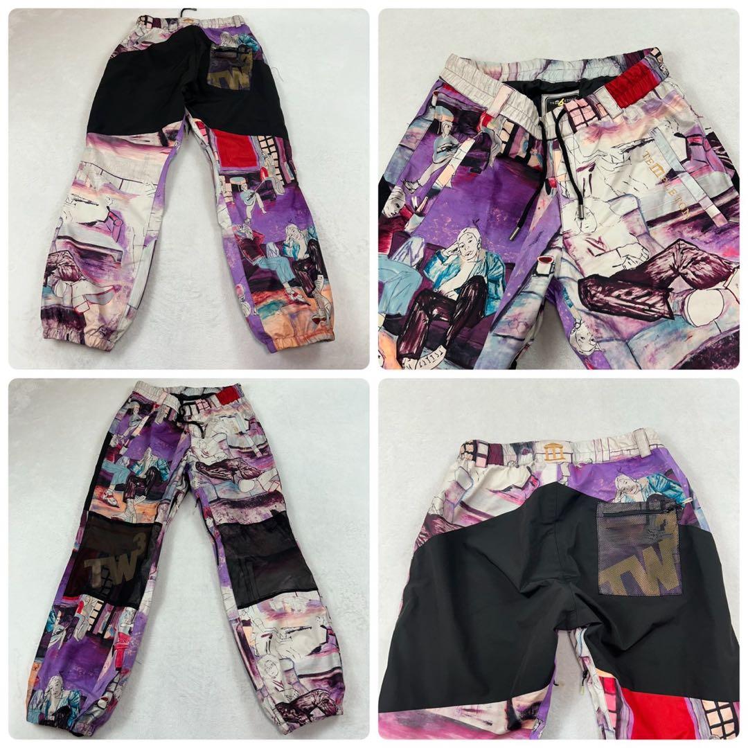 K762 新品未使用 L テンプレトン アートプリント スノボウェア メンズ