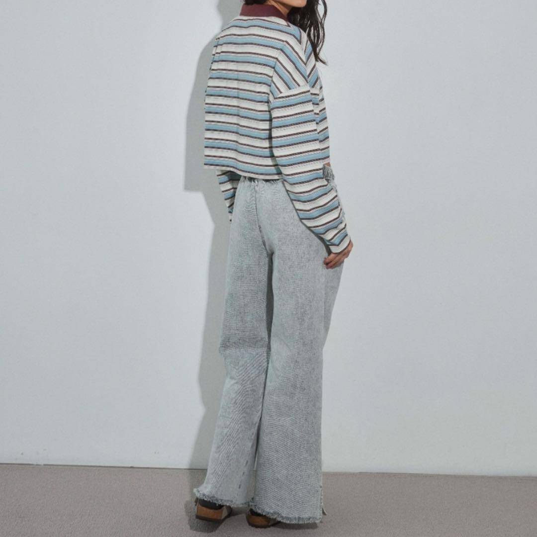 アリシアスタン　Easy Denim Pants