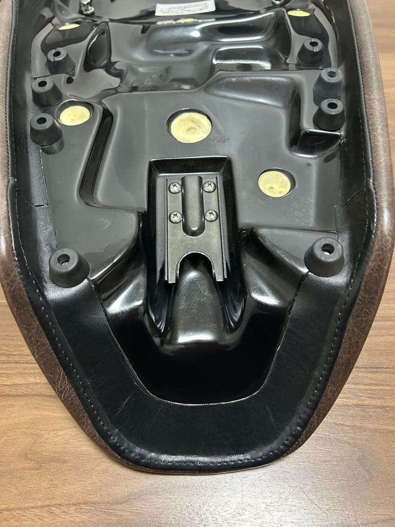 美品■K&H ダブルシート Bパイピング SR400/FI 10'〜最終5型まで