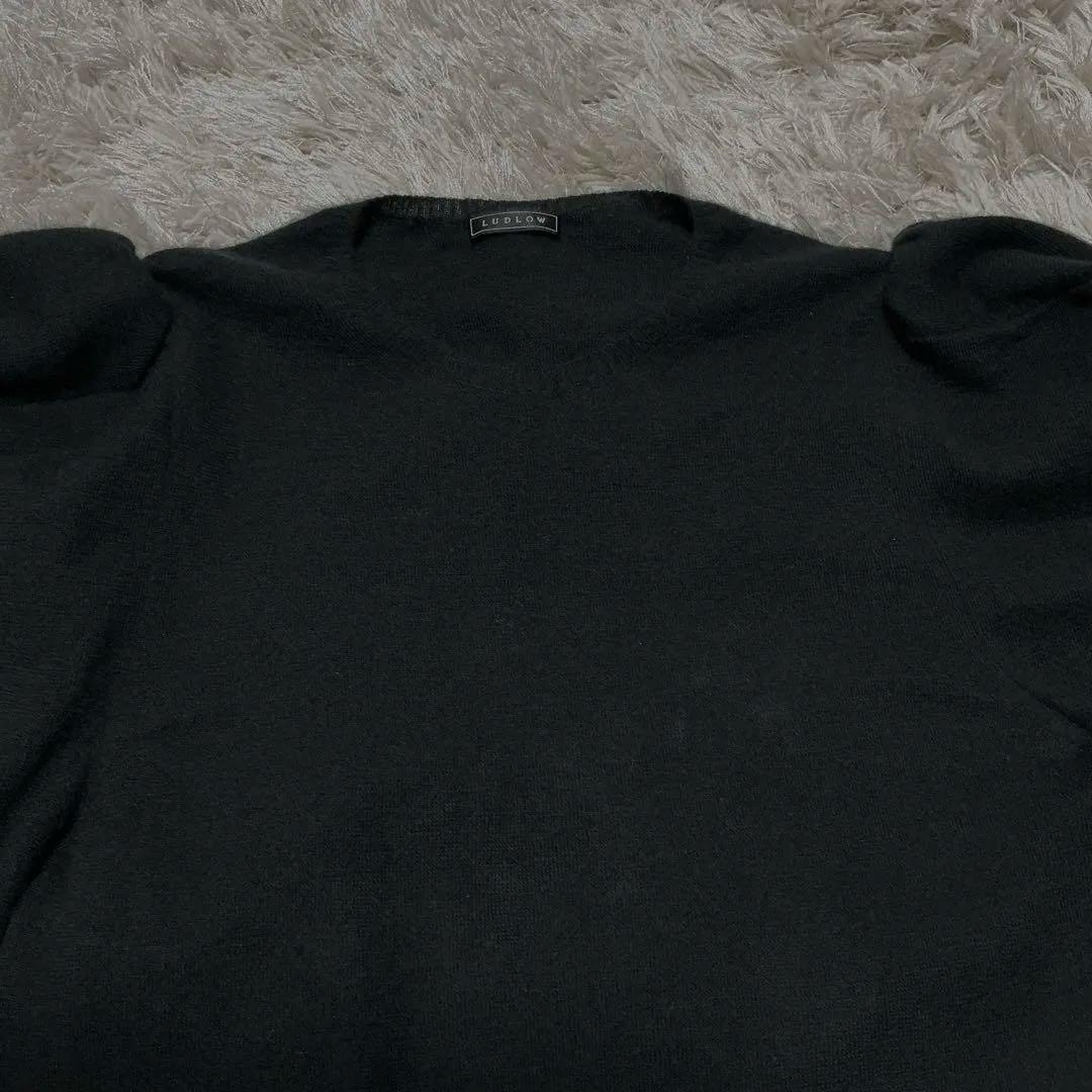 LUDLOW ラドロー　カシミア　ニット　パフスリーブ