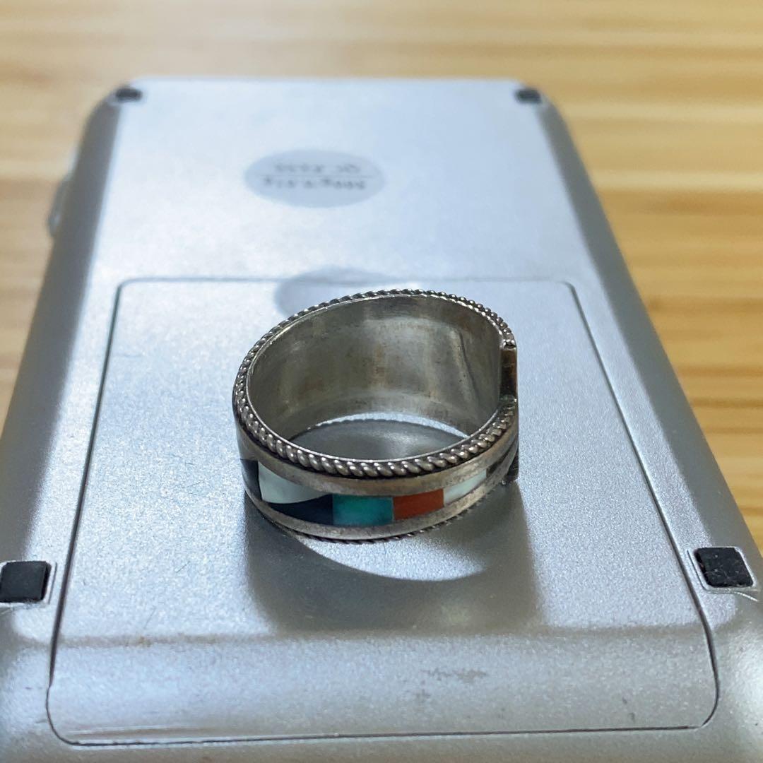 ク*ラ様 インディアンジュエリー ズニ族 Bernard Cachini シルバ