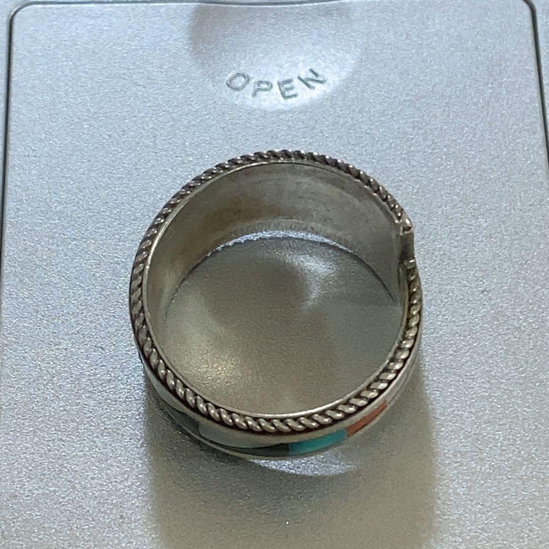 ク*ラ様 インディアンジュエリー ズニ族 Bernard Cachini シルバ