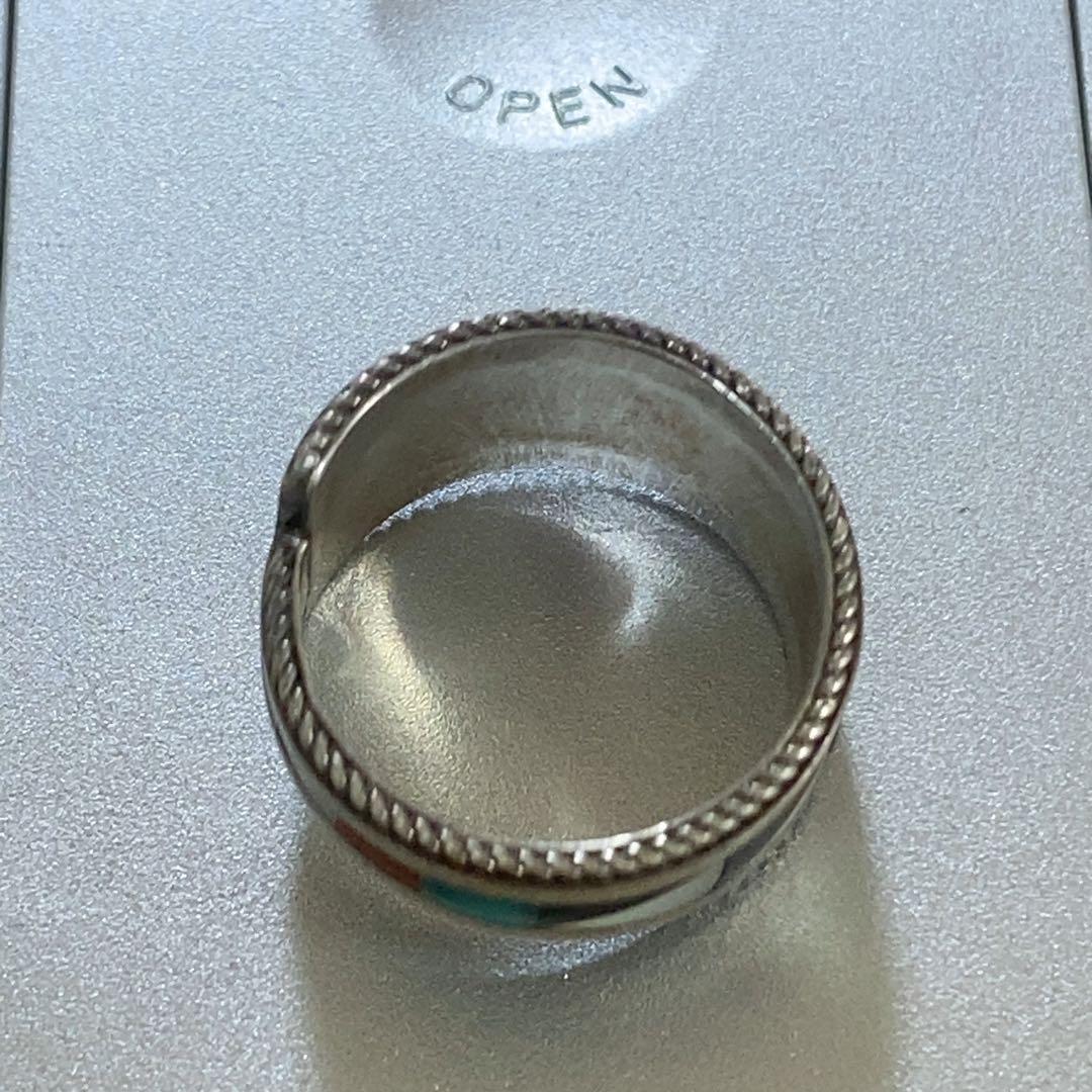 ク*ラ様 インディアンジュエリー ズニ族 Bernard Cachini シルバ