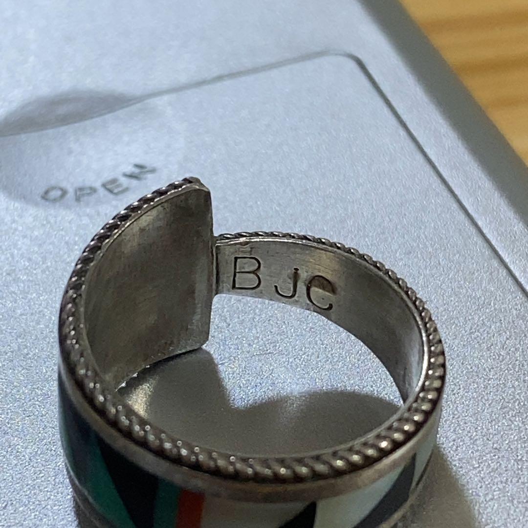 ク*ラ様 インディアンジュエリー ズニ族 Bernard Cachini シルバ