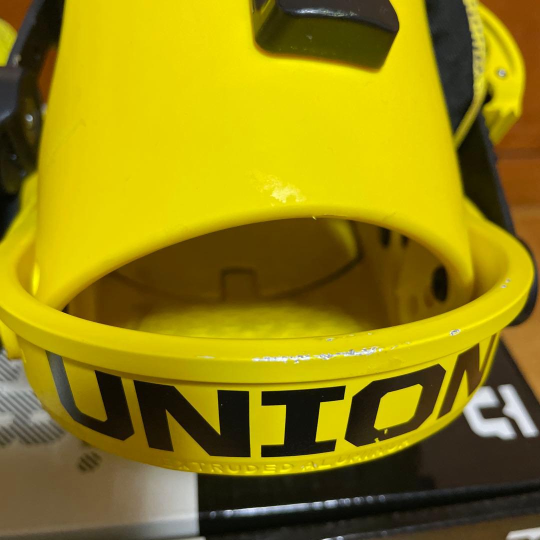 unionユニオン FORCE TEAM ビンディング　イエロー