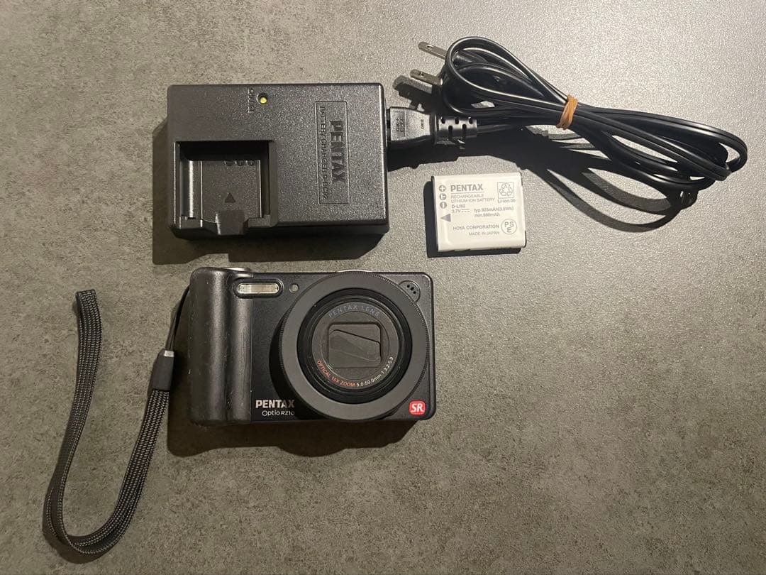 【動作品】PENTAX Optio RZ10 コンパクトデジタルカメラ