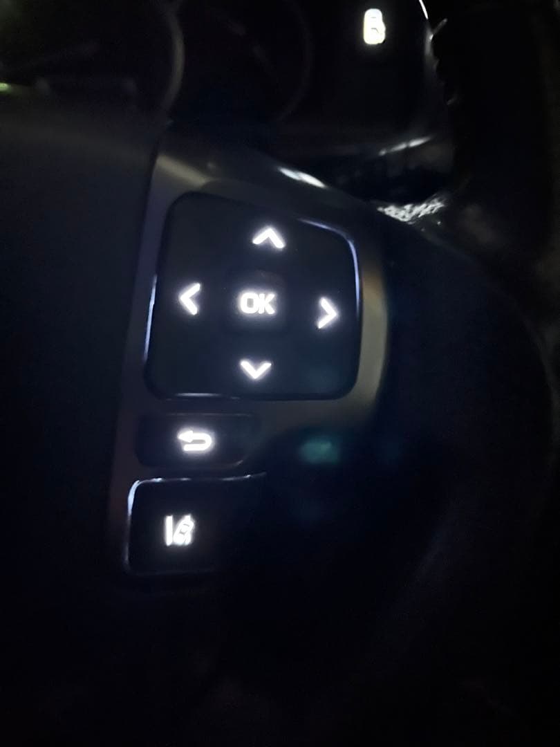 トヨタ ハイエー ステアリング コントロールボタン LED打ち替え済み