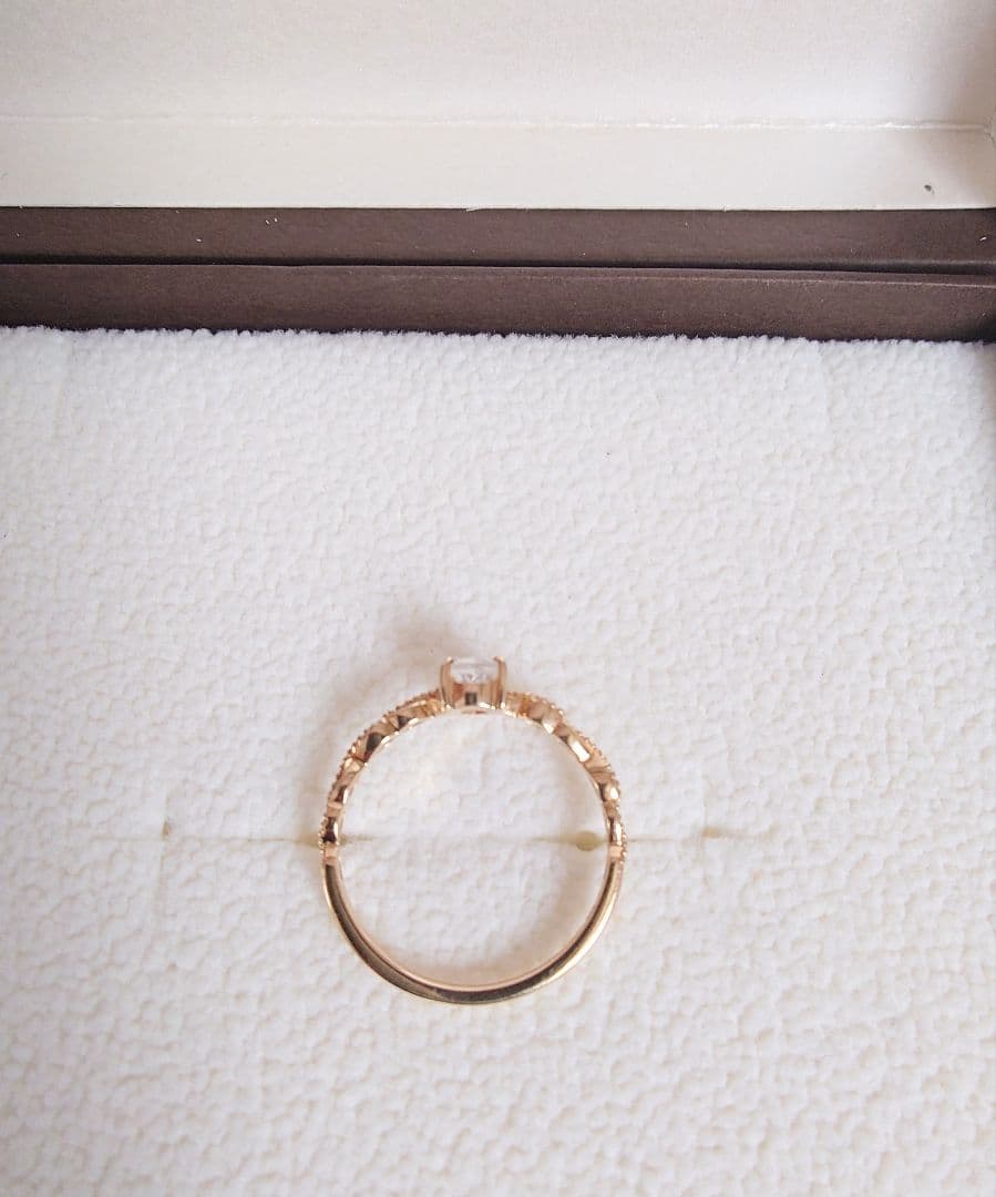 「うさ」エステール K10 ブルームーンストーン リング