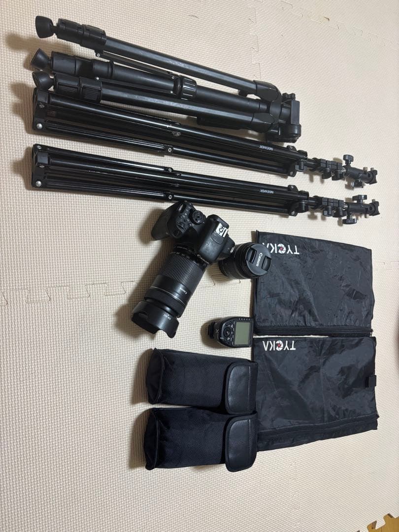 Canon EOS Kiss X9iダブルレンズズームキット&その他撮影セット