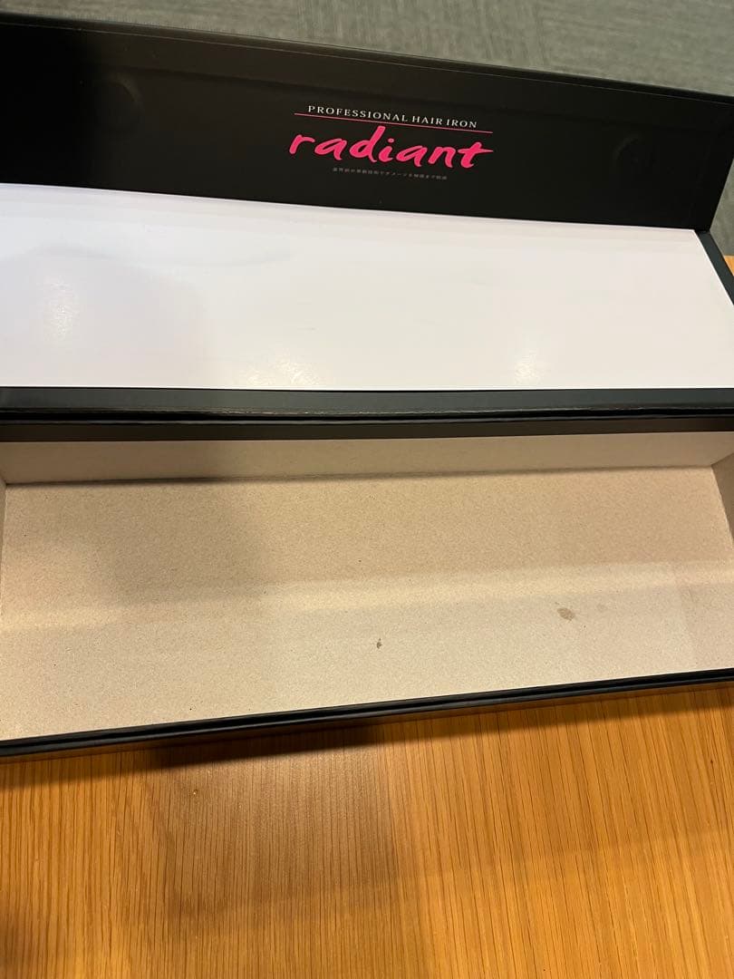 ラディアント ストレートヘアアイロン 本体