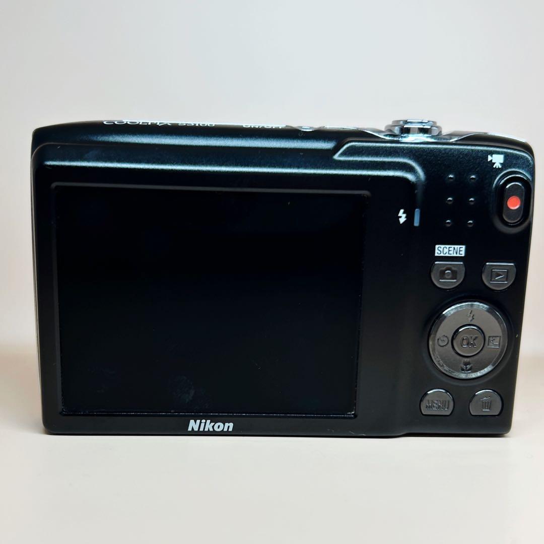 【美品/動作確認済み】Nikon COOLPIX S3100 シルバー