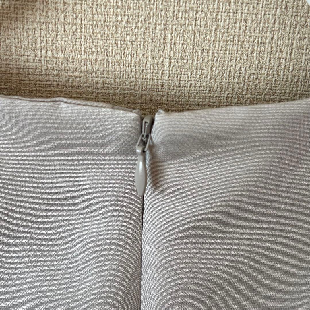 らるん様 jolie mignon グログランタックフレア エレガントワンピース