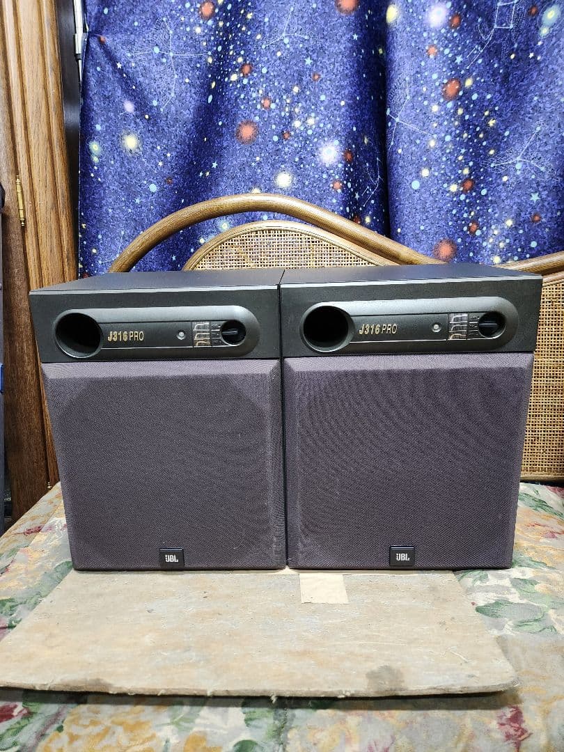 脅威！フルレストア重低音ハイスペックコンパクトスピーカーJBL J-316PRO
