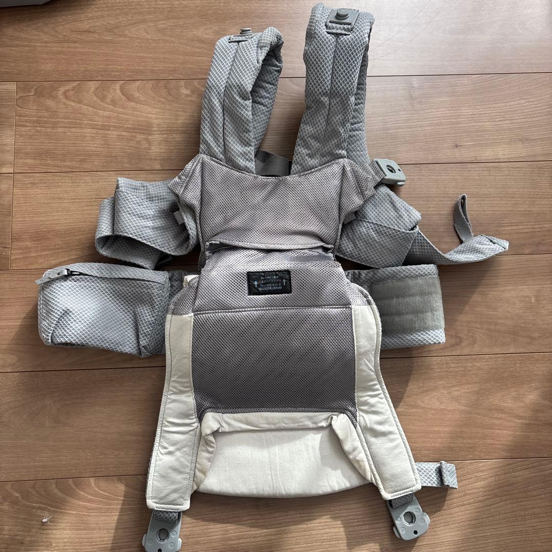 nuna 抱っこ紐 グレー