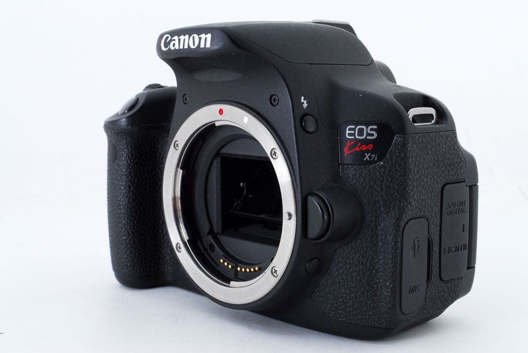 一眼レフカメラcanon kiss x7i 標準&望遠ダブルレンズセット