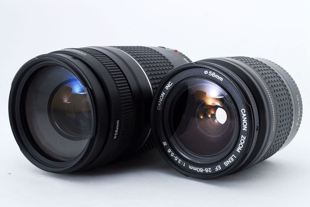 一眼レフカメラcanon kiss x7i 標準&望遠ダブルレンズセット