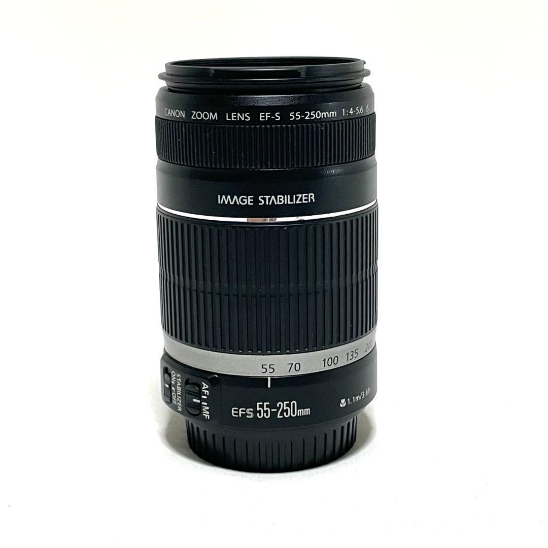 安心の手ぶれ補正☘️ EF-S 55-250mm 望遠ズームレンズ コンパクト✨