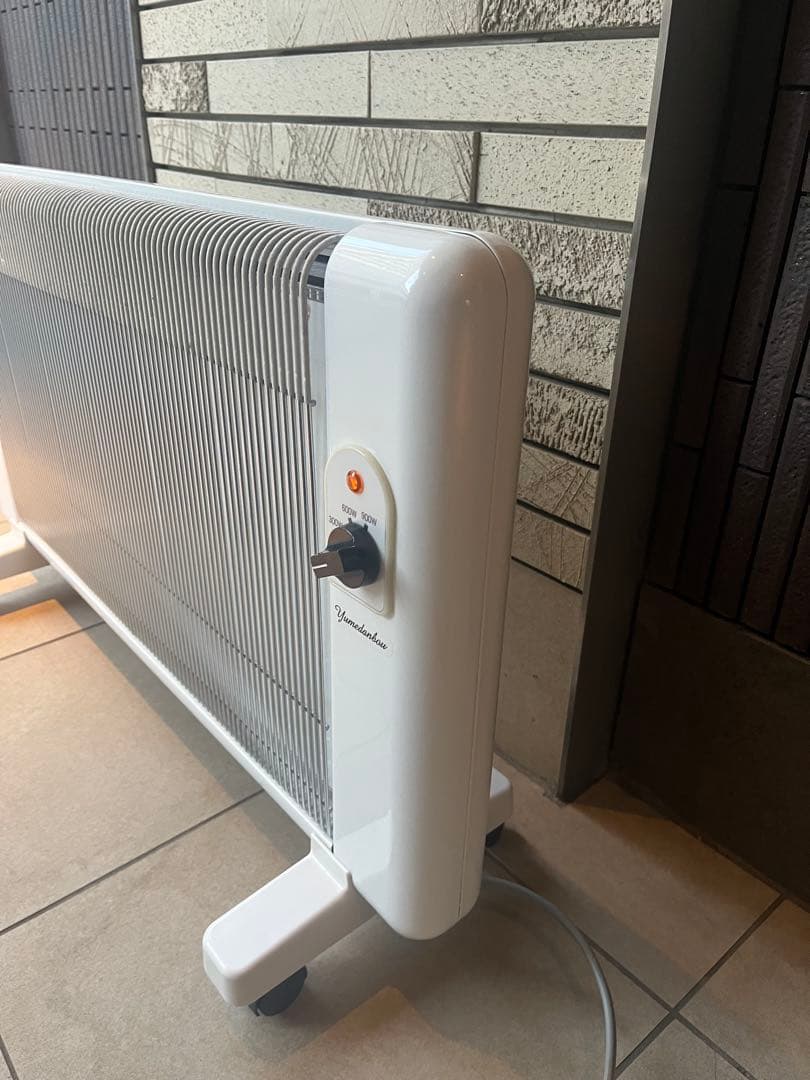 夢暖望 900型 遠赤外線パネルヒーター ホワイト 2023年製 日本製