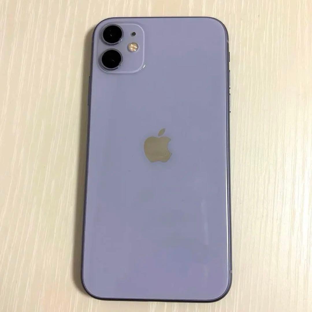 iPhone11 パープル　64GB