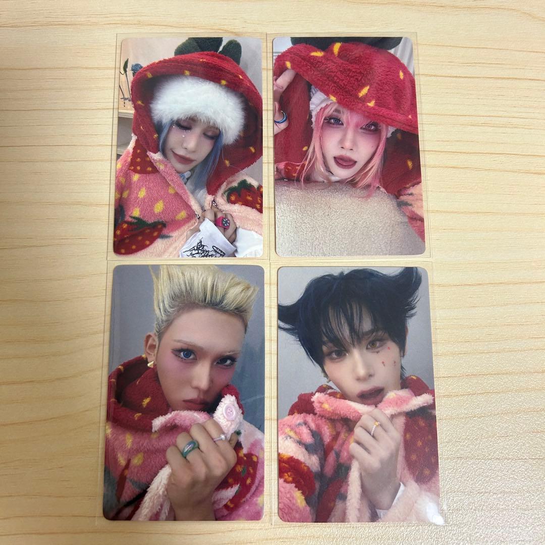 XLOV UXLXVE Jump Up 特典 トレカ 4枚 コンプリート