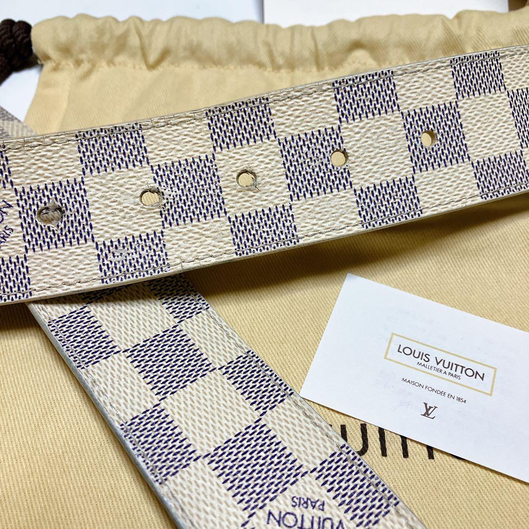 LOUIS VUITTON ルイヴィトン サンチュール LVベルトダミエアーズ