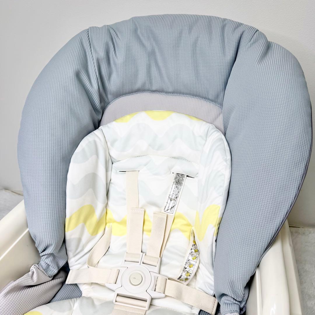 極美品 Combi ネムリラ ハイローチェア 手動 バウンサー