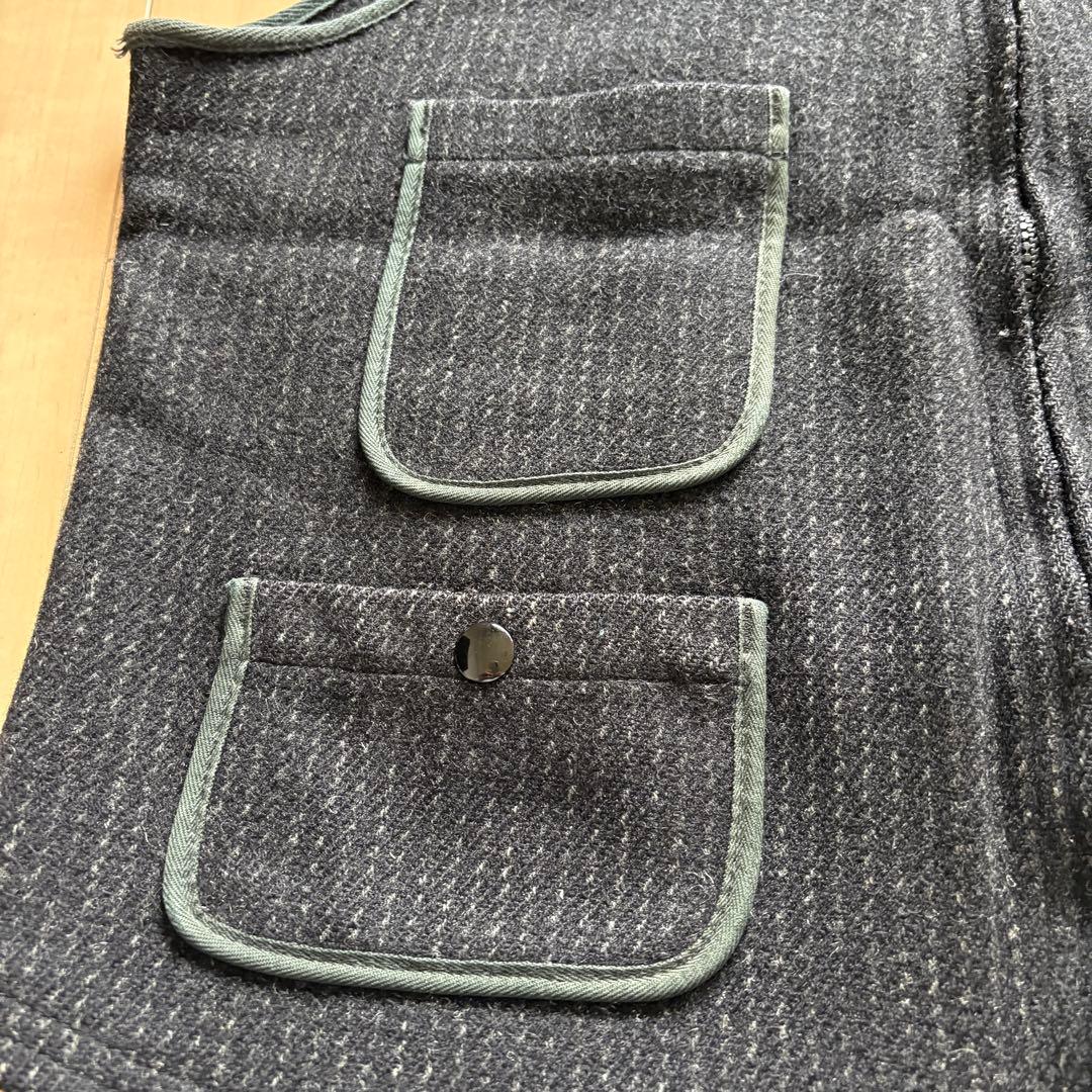 Woolrich ウールベスト 70年代 USA製 サイズ40 ブラウンズビーチ