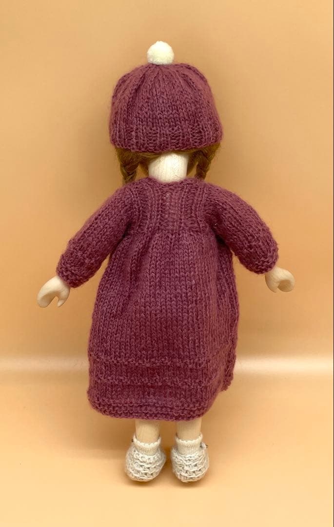 ポングラッツ人形　オールウッド 身長約37cm 着替え用の服有り、スタンド付き