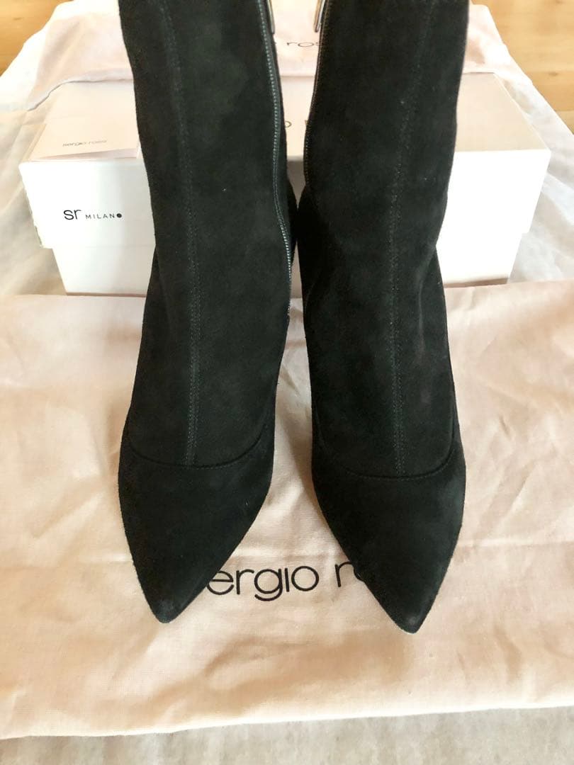 【専用】☆セルジオロッシ☆sr MILANOスエードショートブーツ♪超美品