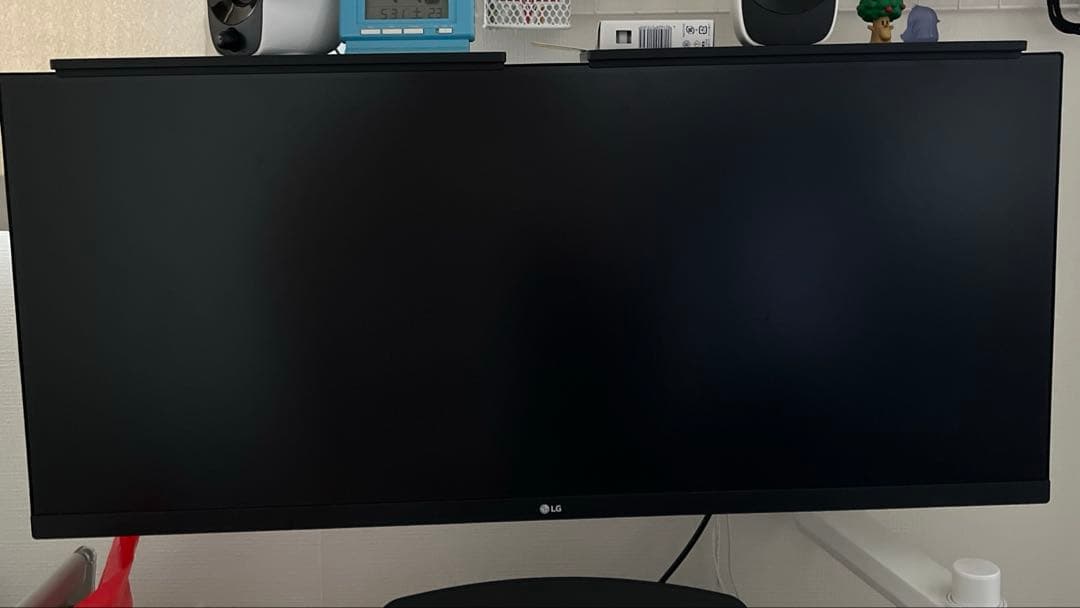 LG 34WN650-W 34インチ　モニター　ディスプレイ　ワイド