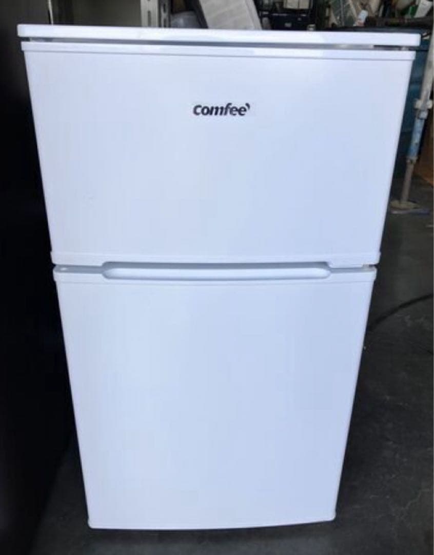 comfee ノンフロン冷蔵庫 90L RCT90WH/E