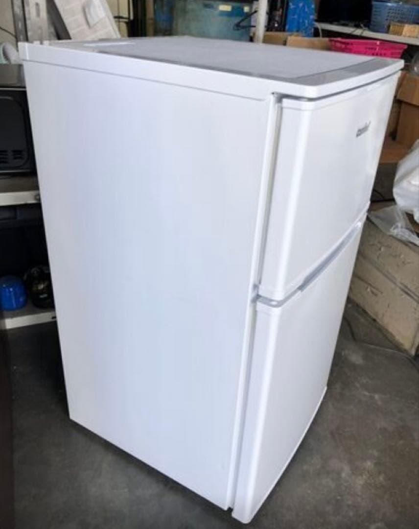 comfee ノンフロン冷蔵庫 90L RCT90WH/E