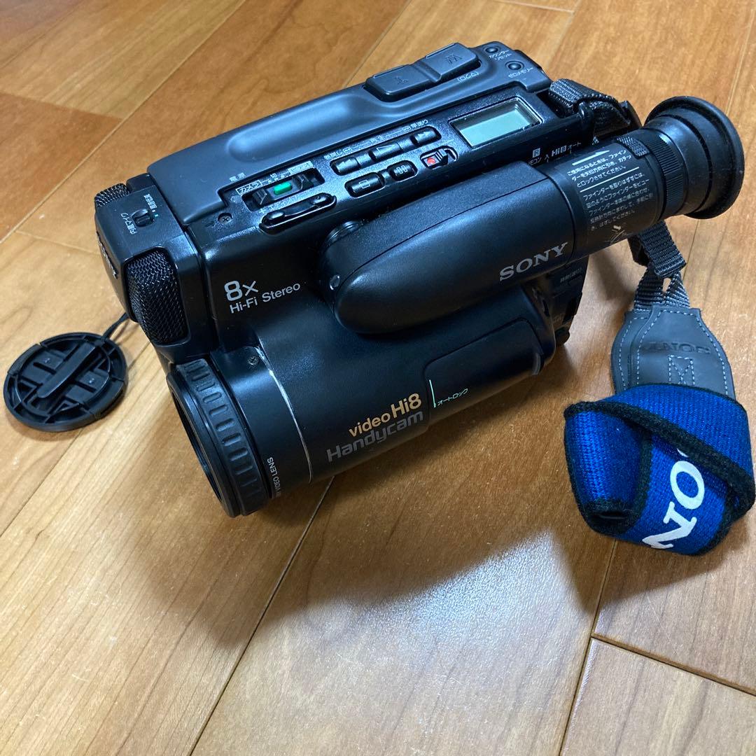 【値下げ】SONYハンディカム CCDーTR75 ビデオカメラ(動作未確認)