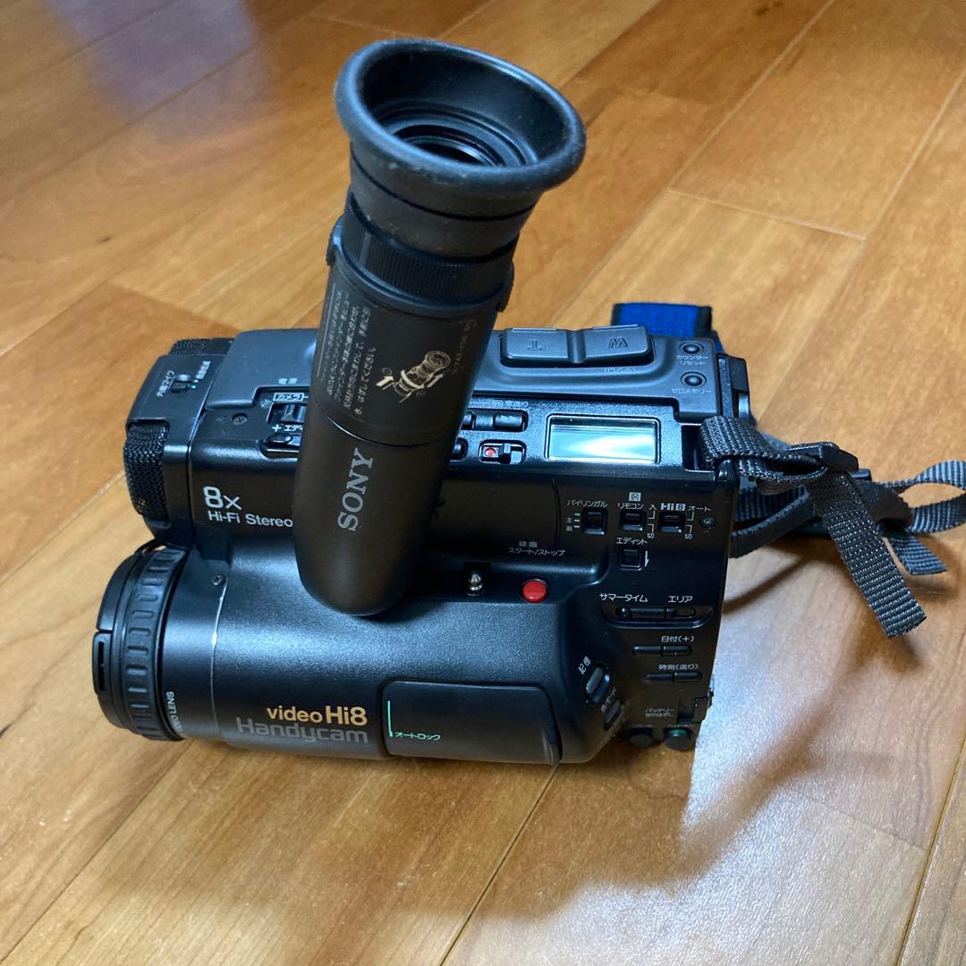 【値下げ】SONYハンディカム CCDーTR75 ビデオカメラ(動作未確認)