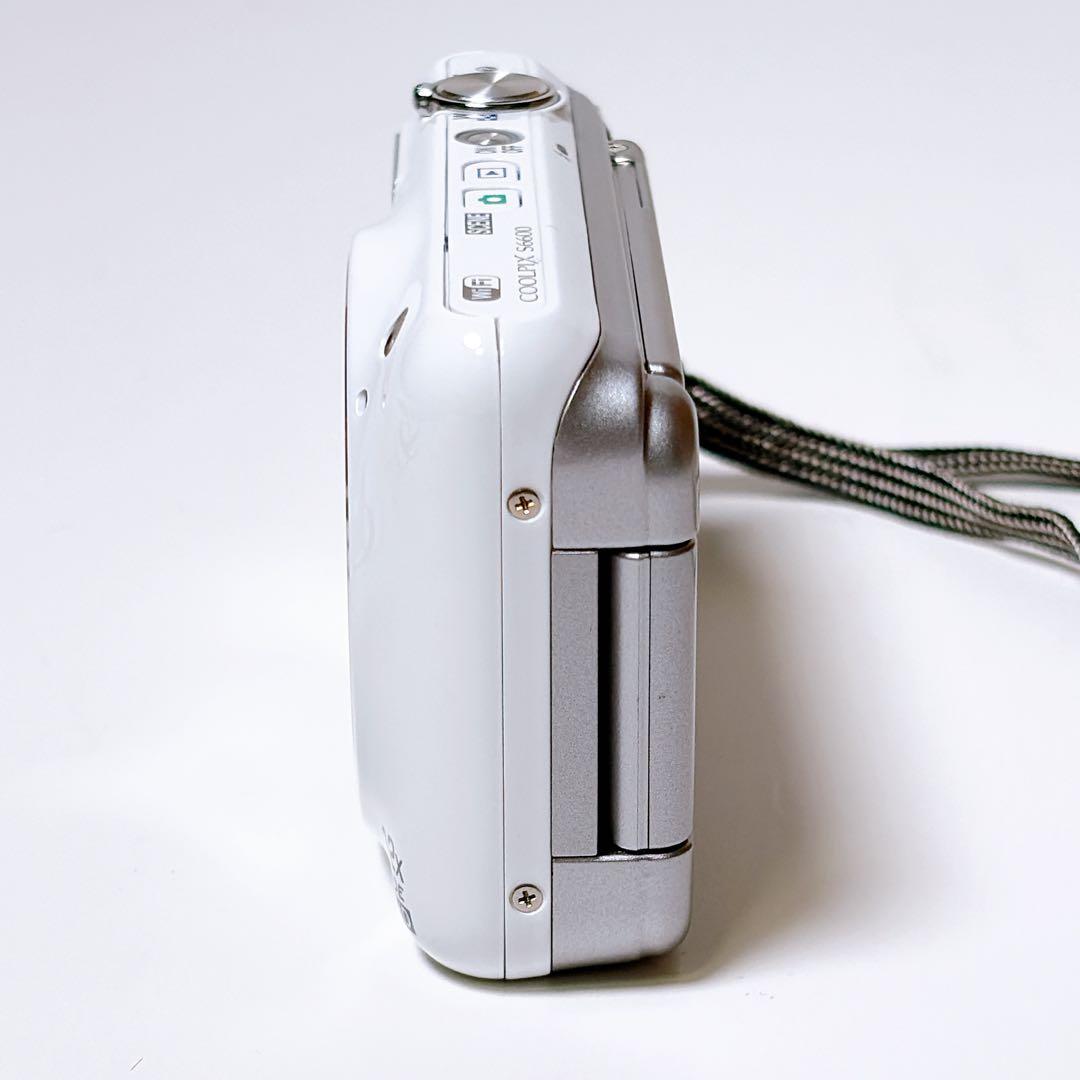 ニコン COOLPIX S6600 WH ホワイト クールピクス Wi-Fi