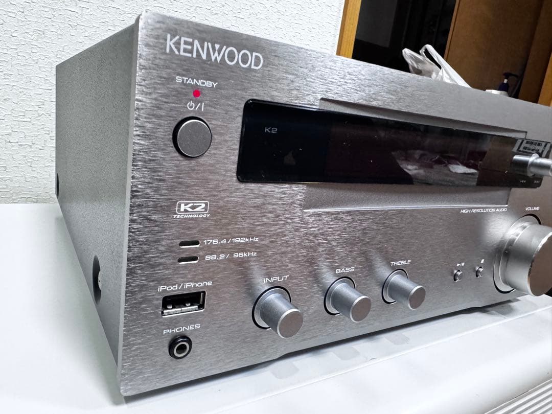 KENWOOD A-K905NTアンプ ハイレゾ音源対応