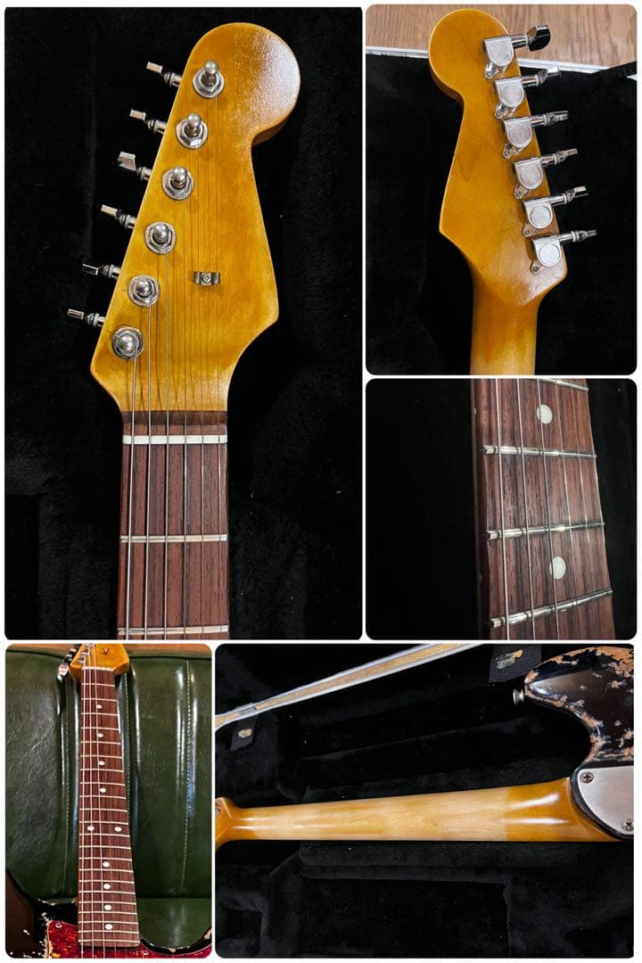 ハードレリックオフセットムスタングボディ/サイクロン ミニハム&P-90タイプ