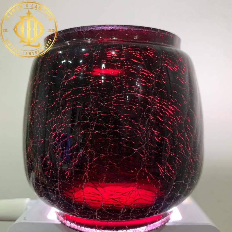 【限定】クラックグラス ブラックレッド Feuerhand ホヤ 276